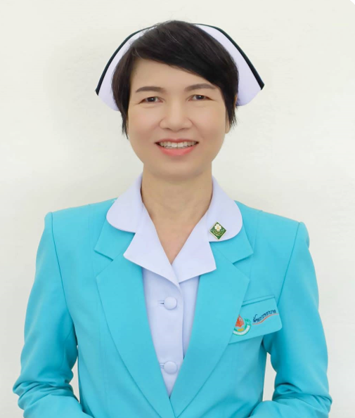 นางธิดารัตน์ เกษแก้วกาญจน์ รอง ผอก.ฝ่ายการพยาบาล